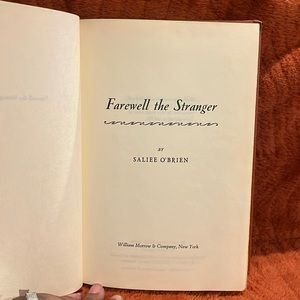 Farewell the stranger ( copyright 1956 )